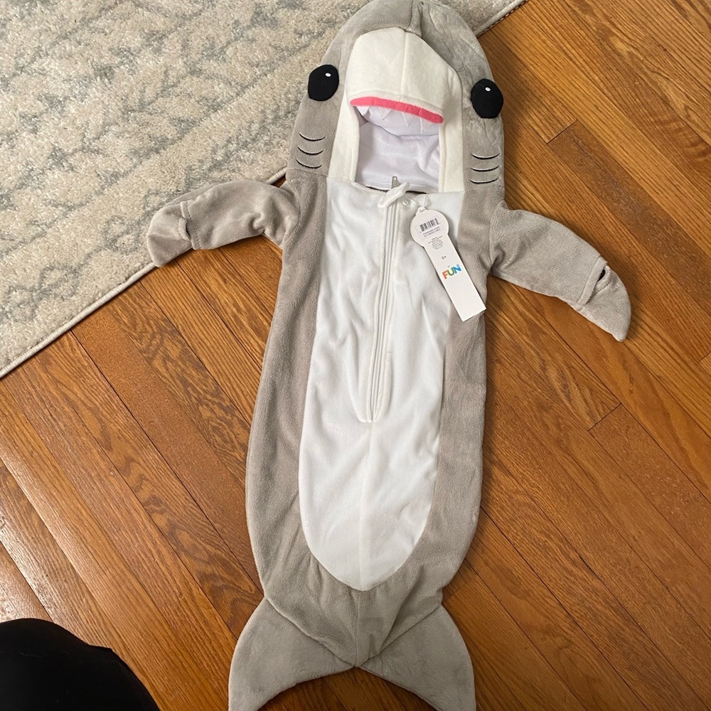 0-3 Month Shark Costume